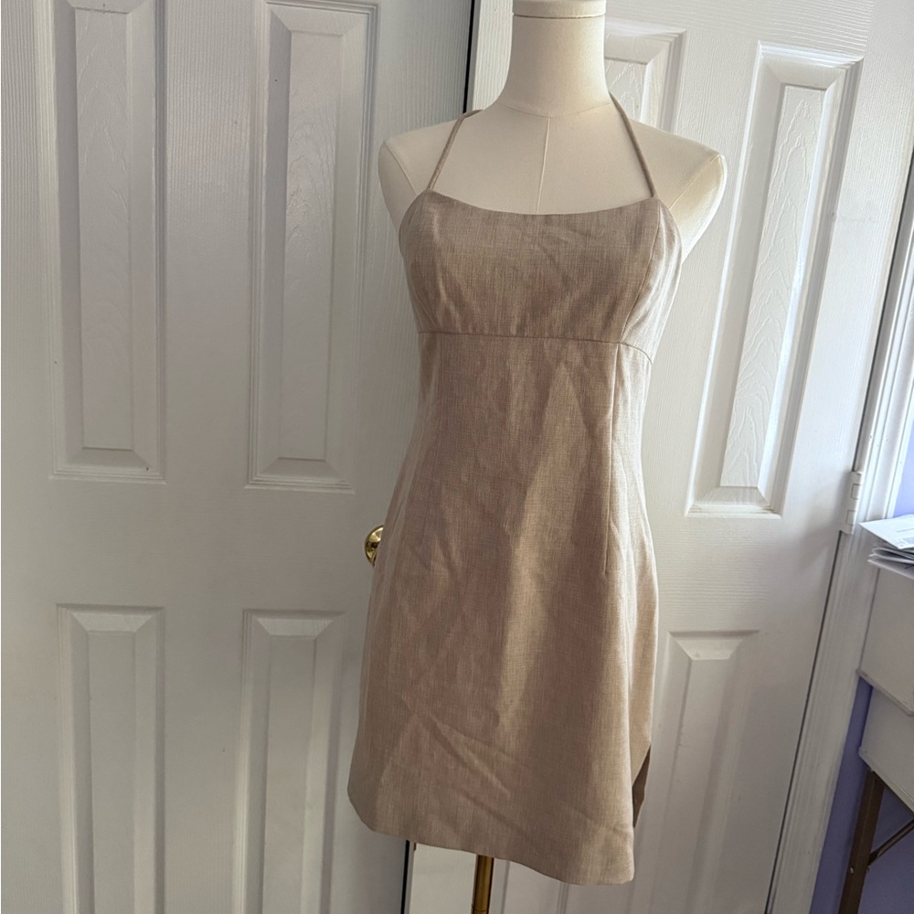 Guess Beige Mini Dress